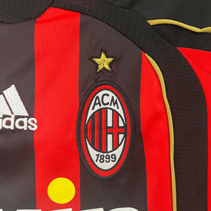 06/07 AC Milan Home Kids Size Kit - Premium Quality Jersey at FootballPrestige.com