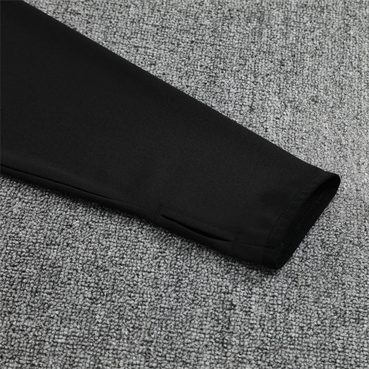 25/26 Germany Training Black Kids Size Tracksuit