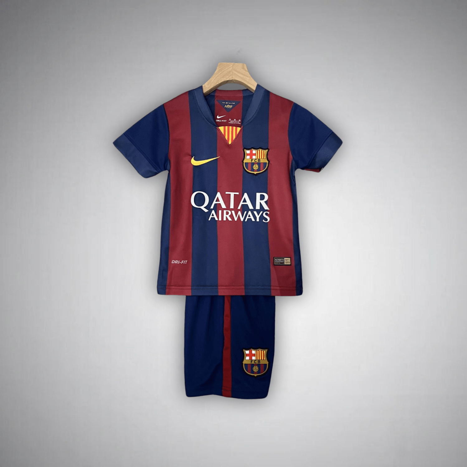 14/15 FC Barcelona Home Kids Size Kit - Premium Quality Jersey at FootballPrestige.com