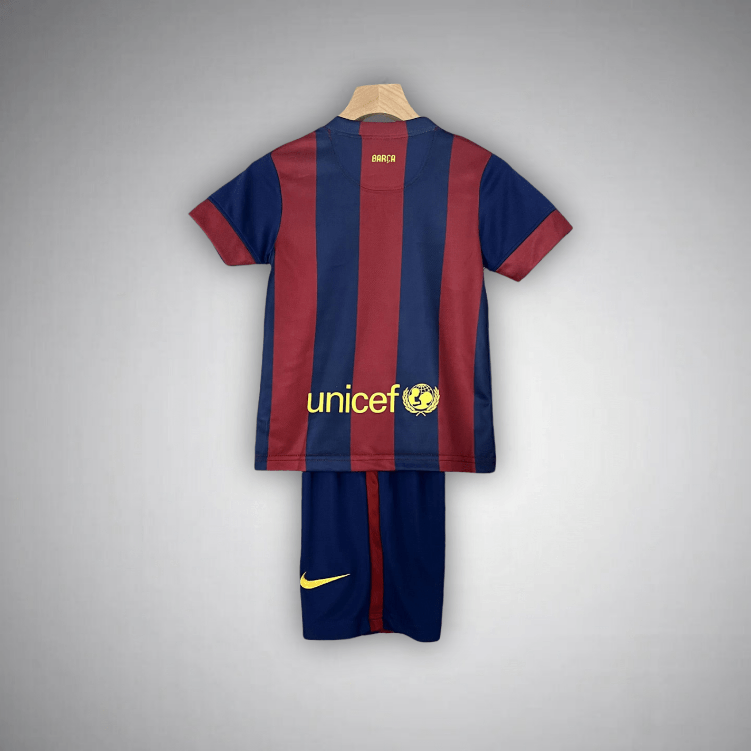 14/15 FC Barcelona Home Kids Size Kit - Premium Quality Jersey at FootballPrestige.com