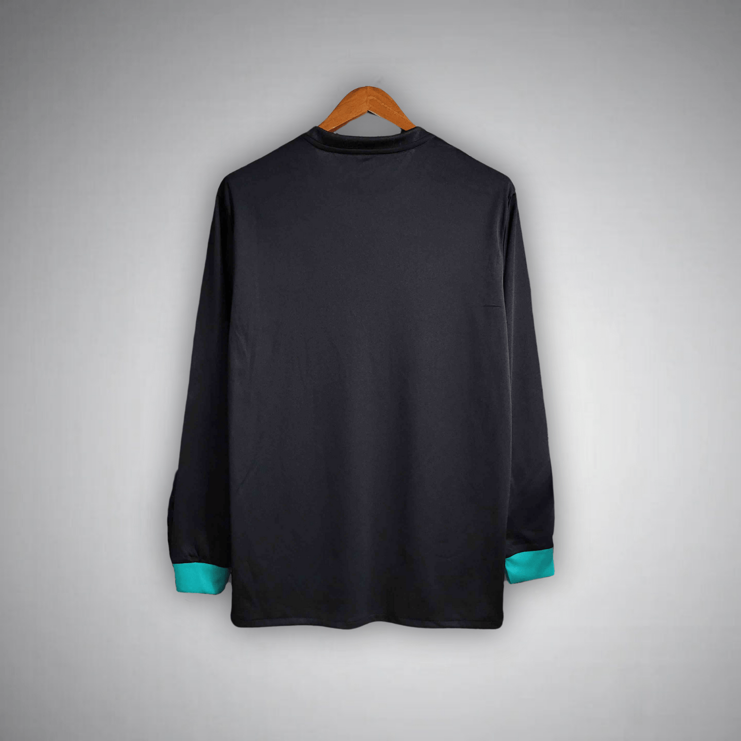 17/18 Real Madrid Long Sleeve Away Kit - Premium Quality Jersey at FootballPrestige.com