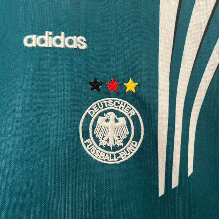 1996 Germany Home Kids Size Kit - Premium Quality Jersey at FootballPrestige.com