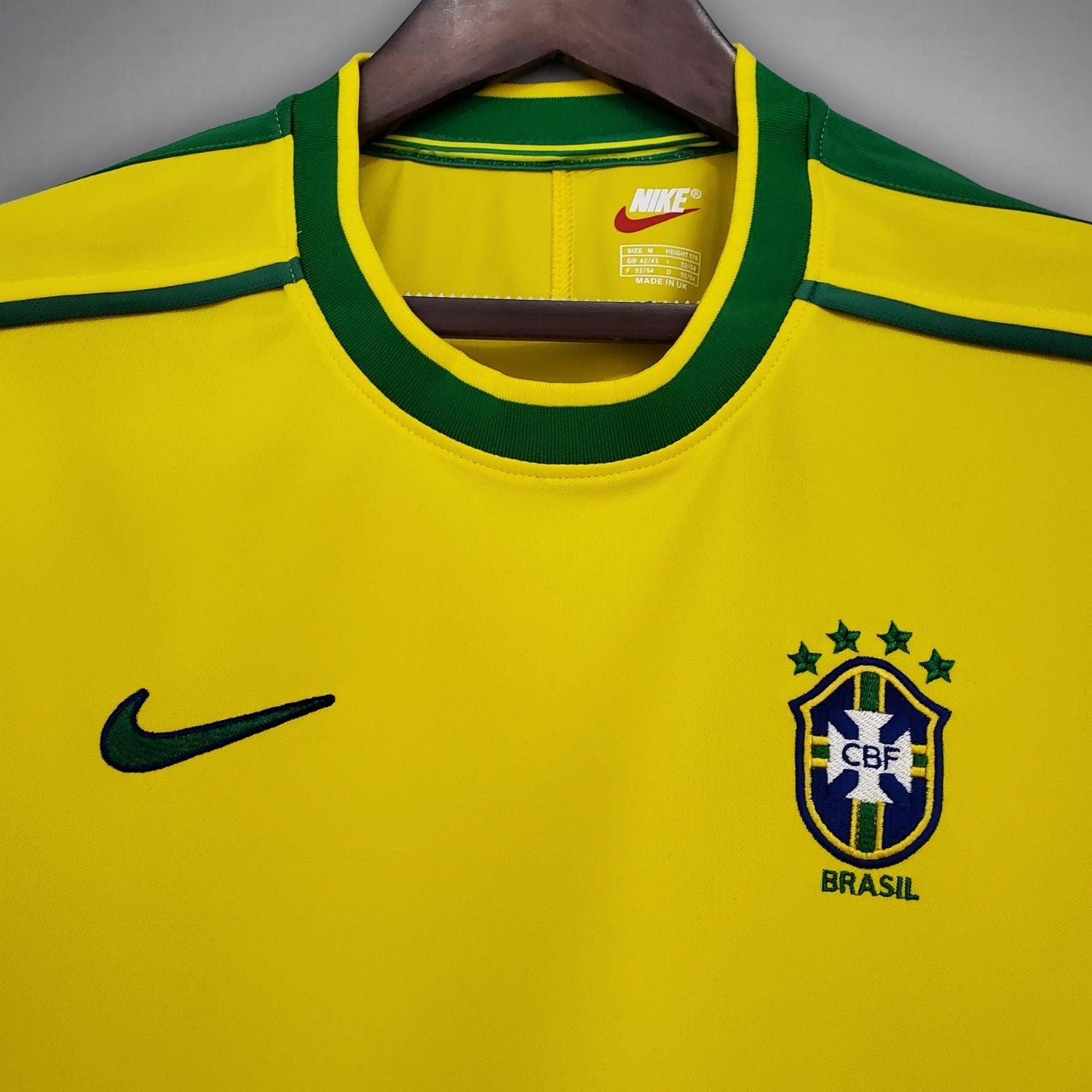 1998 Brazil Home Kit - Premium Quality Jersey at FootballPrestige.com