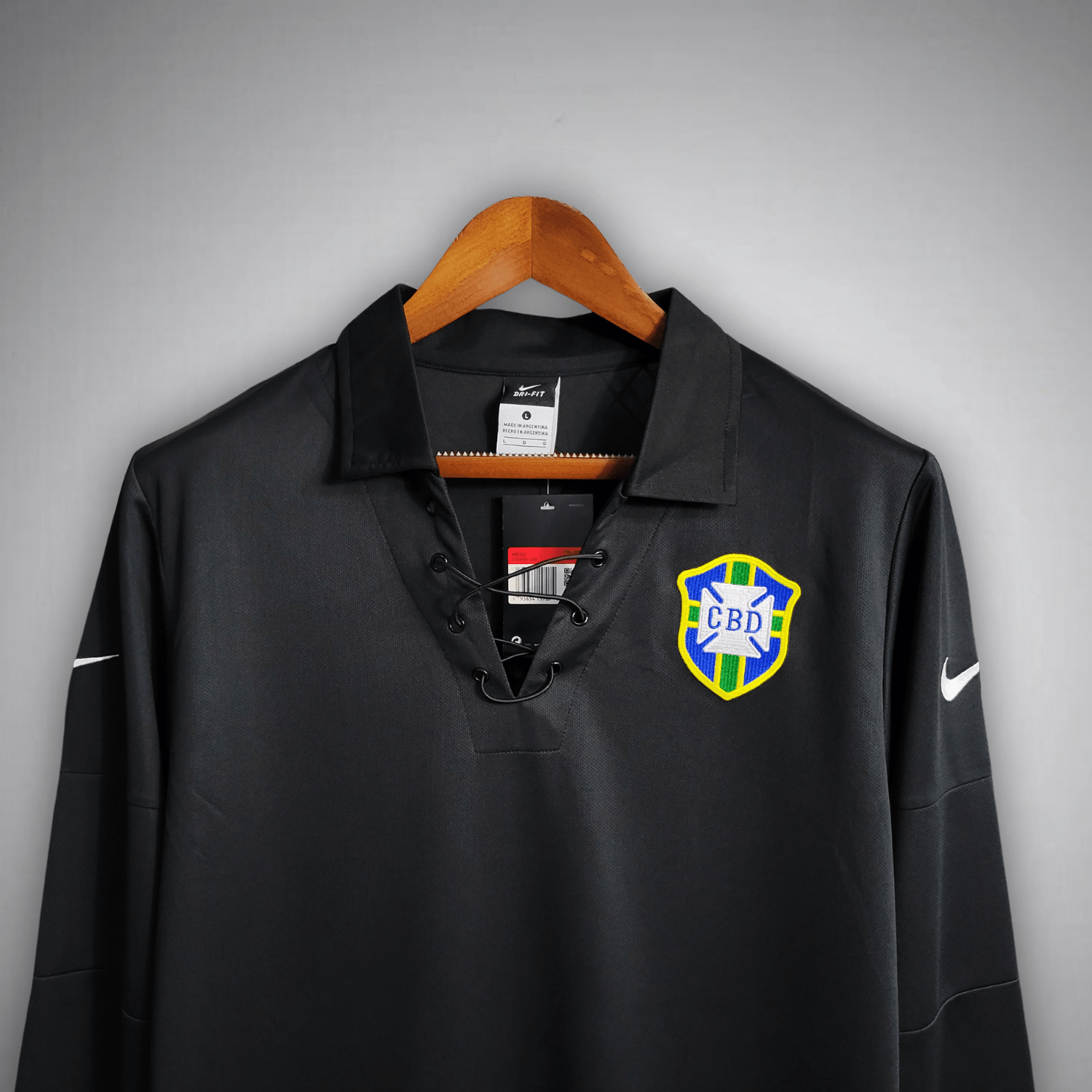 2004 Brazil "Centenary" Long Sleeve Kit - Premium Quality Jersey at FootballPrestige.com
