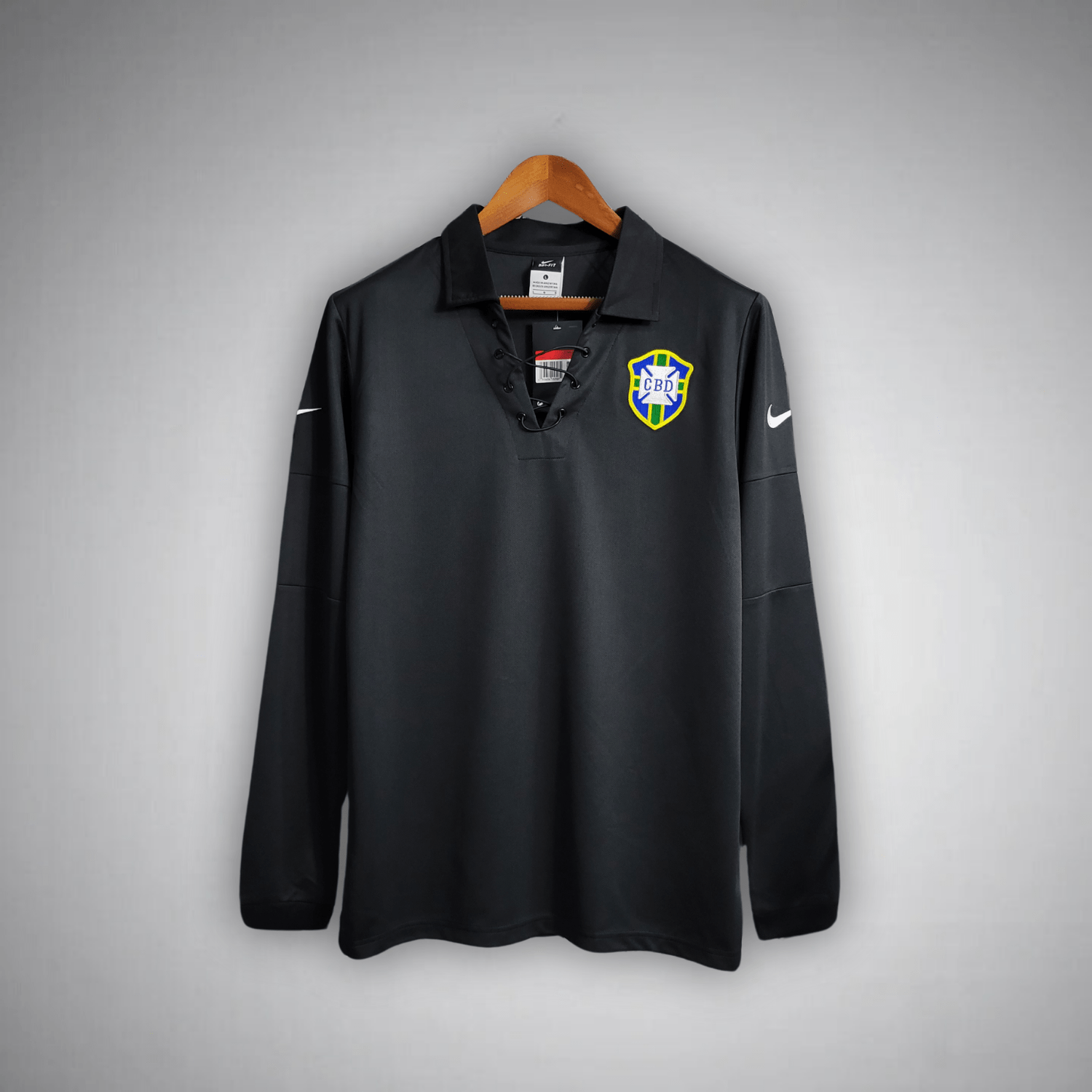 2004 Brazil "Centenary" Long Sleeve Kit - Premium Quality Jersey at FootballPrestige.com