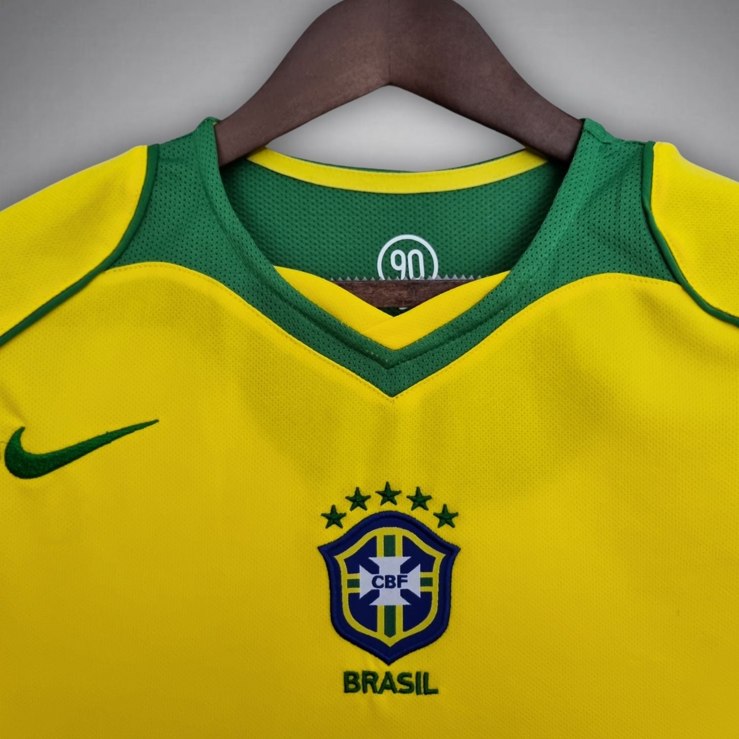 2004 Brazil Home Kit - Premium Quality Jersey at FootballPrestige.com