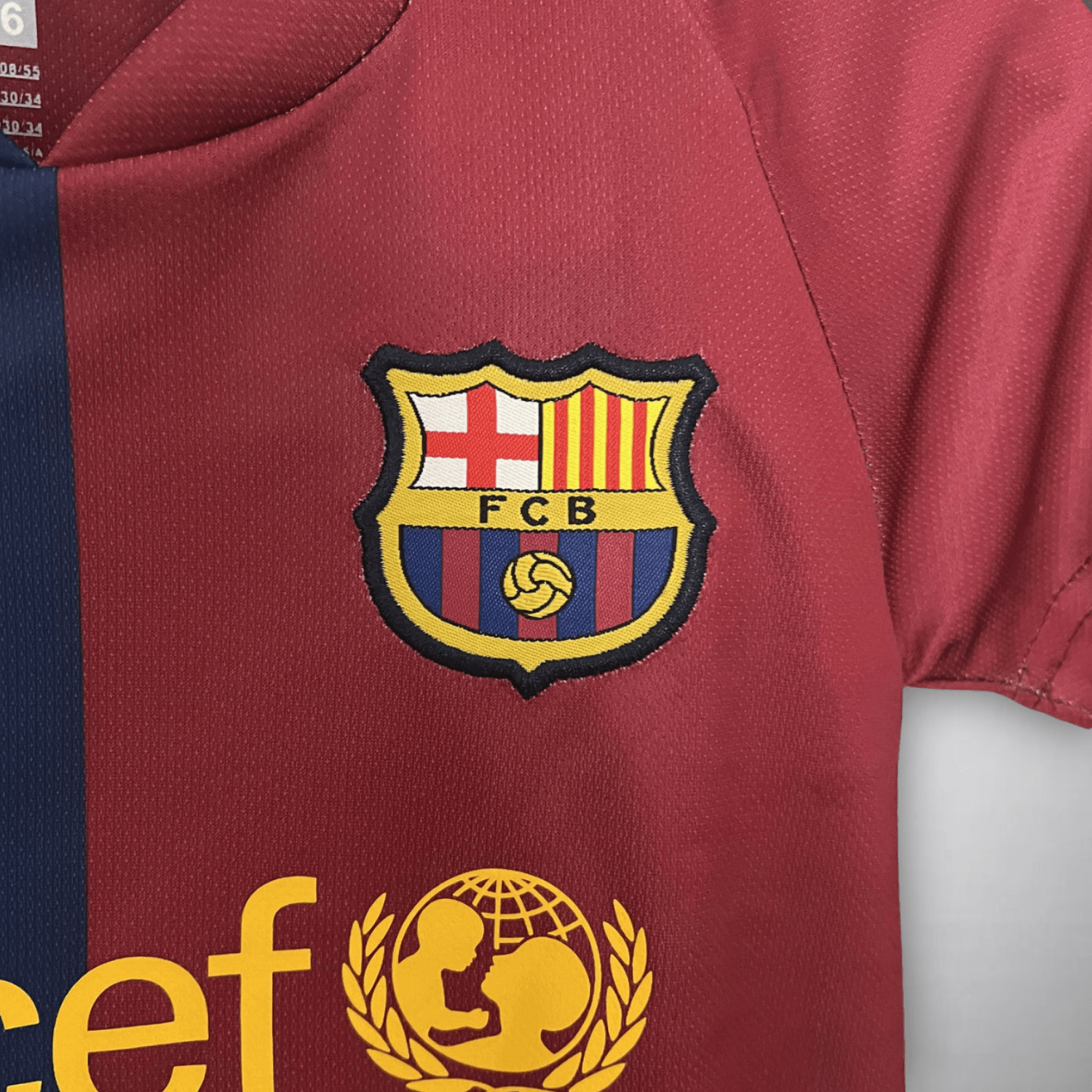 2009 FC Barcelona UCL Final Kids Size Kit - Premium Quality Jersey at FootballPrestige.com