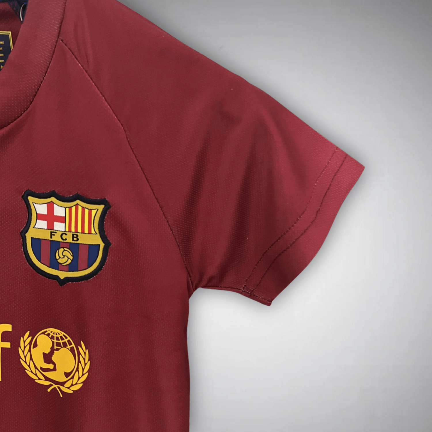 2009 FC Barcelona UCL Final Kids Size Kit - Premium Quality Jersey at FootballPrestige.com