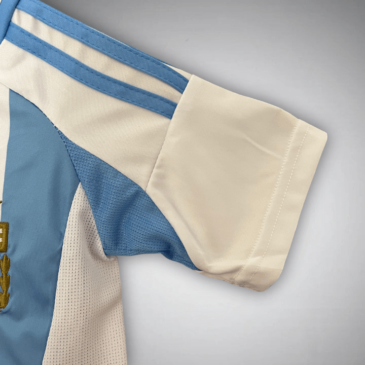 2024 Argentina Home Kids Size Kit - Premium Quality Jersey at FootballPrestige.com