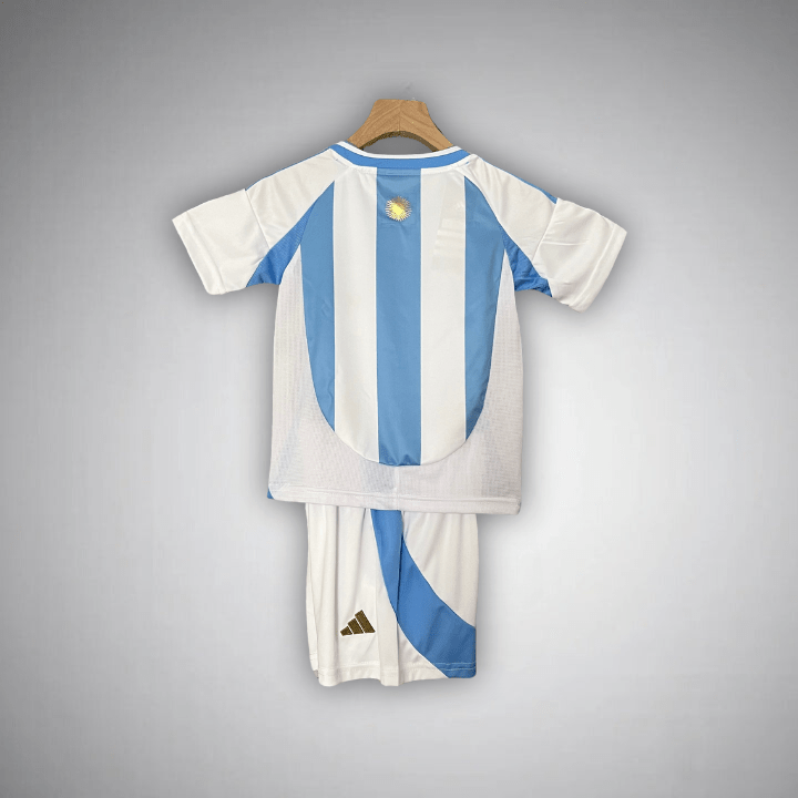 2024 Argentina Home Kids Size Kit - Premium Quality Jersey at FootballPrestige.com