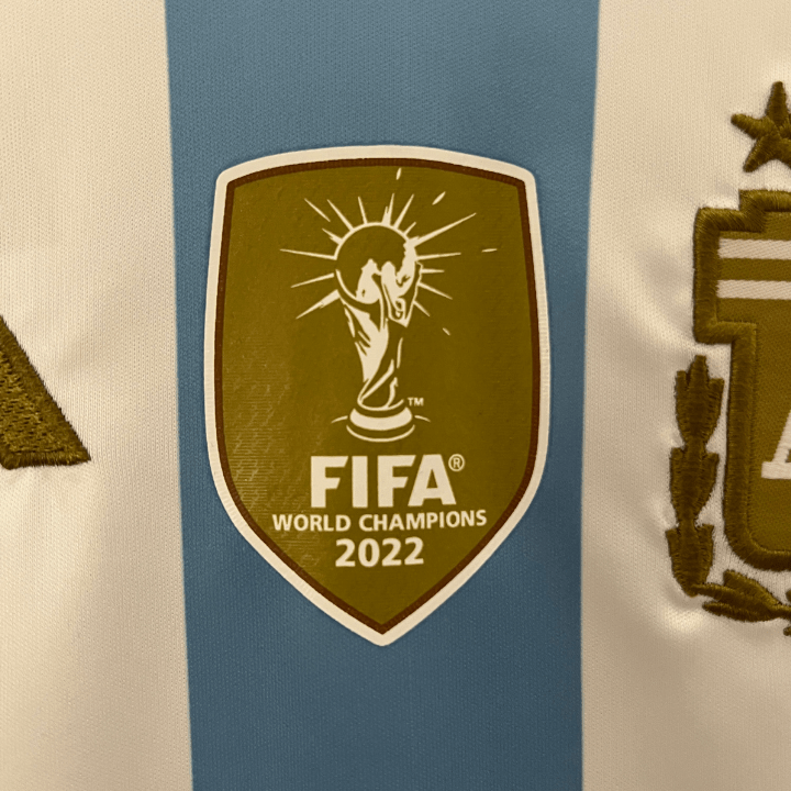 2024 Argentina Home Kids Size Kit - Premium Quality Jersey at FootballPrestige.com