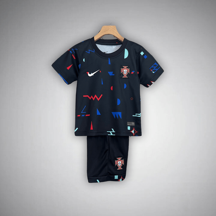 2024 Portugal Pre - Match Kids Size Kit - Premium Quality Jersey at FootballPrestige.com
