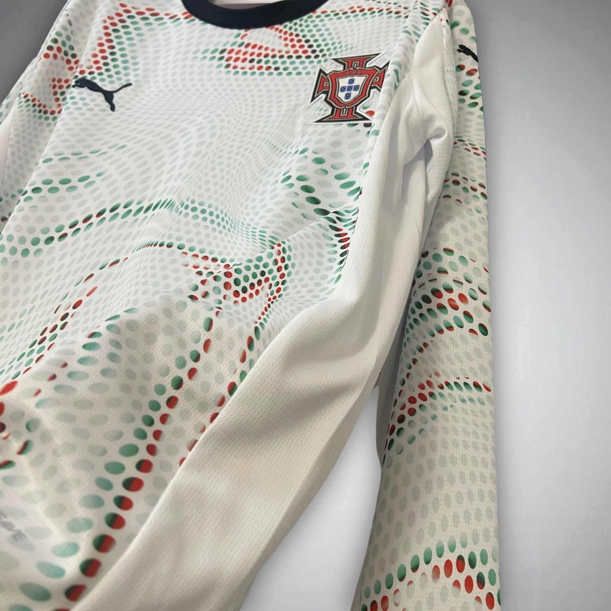 2025 Portugal Away Long Sleeve Kit - Premium Quality Jersey at FootballPrestige.com