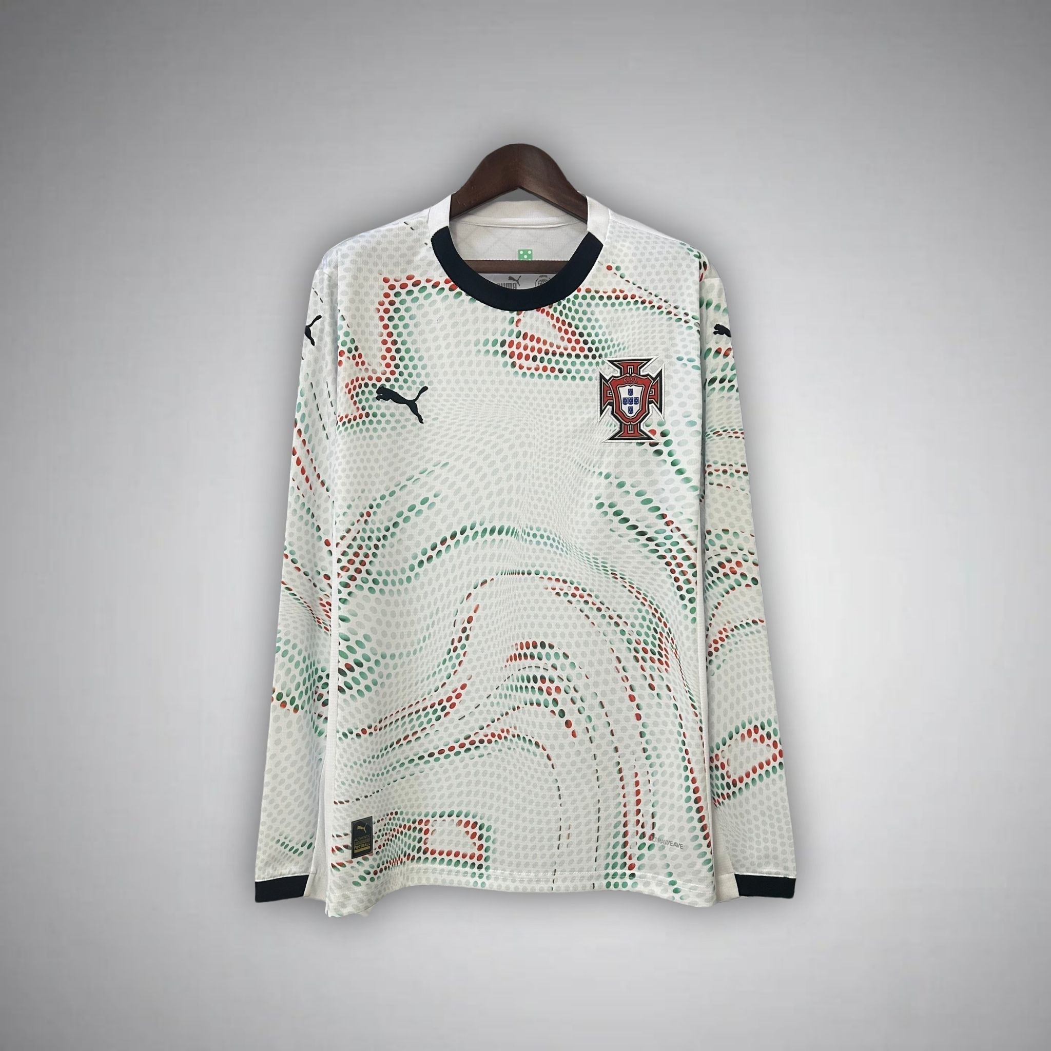 2025 Portugal Away Long Sleeve Kit - Premium Quality Jersey at FootballPrestige.com