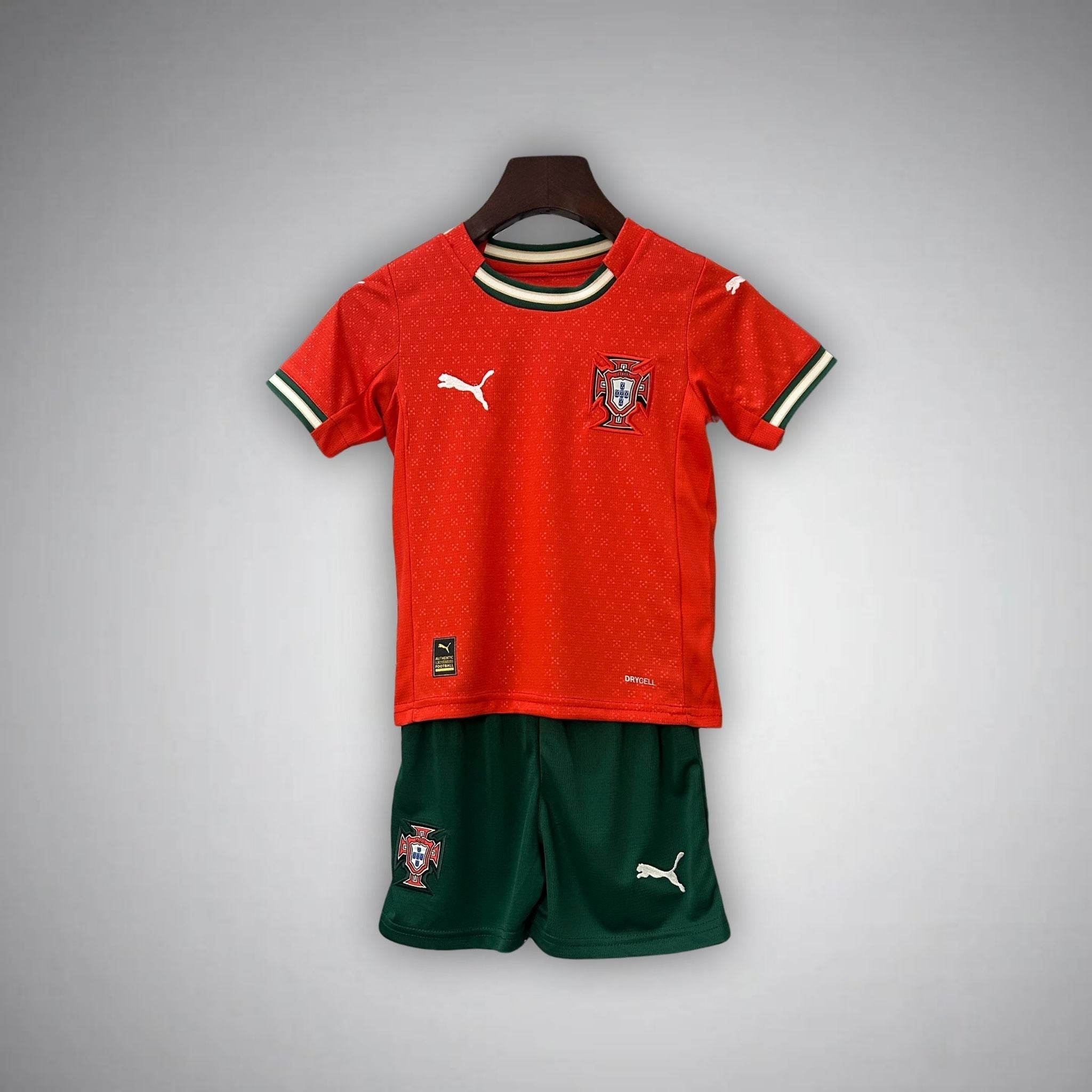 2025 Portugal Home Kids Size Kit - Premium Quality Jersey at FootballPrestige.com