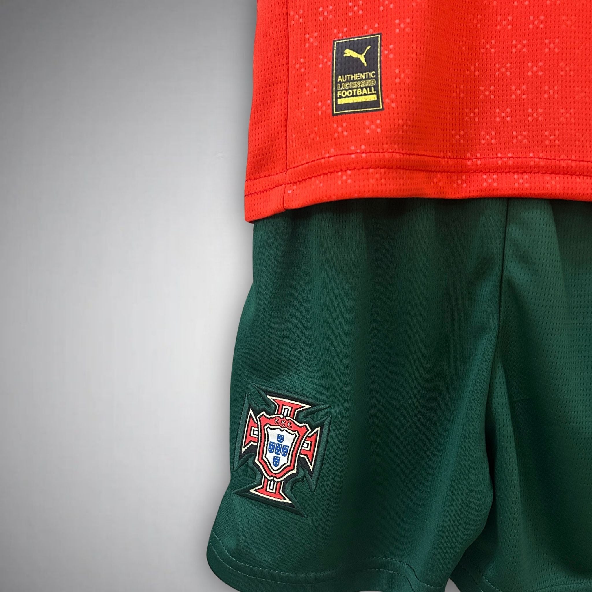2025 Portugal Home Kids Size Kit - Premium Quality Jersey at FootballPrestige.com