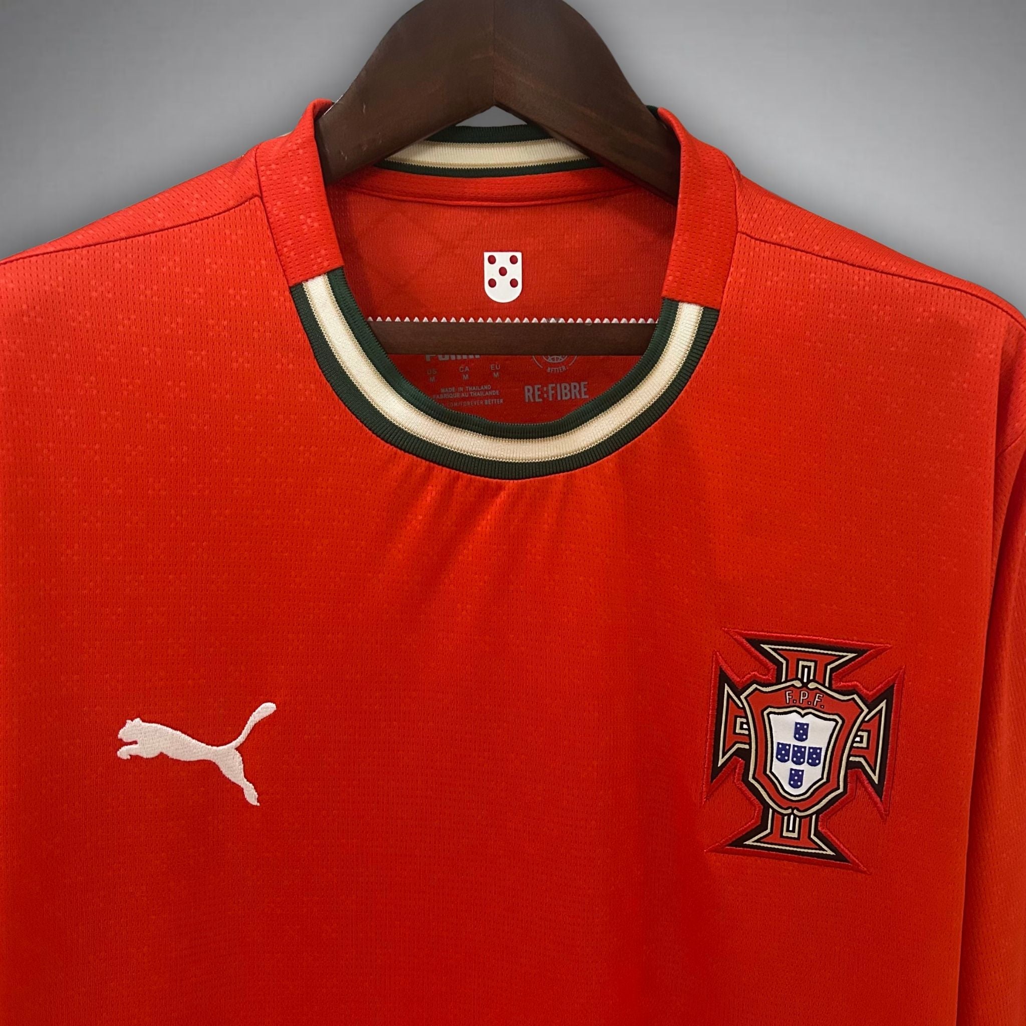 2025 Portugal Home Long Sleeve Kit - Premium Quality Jersey at FootballPrestige.com