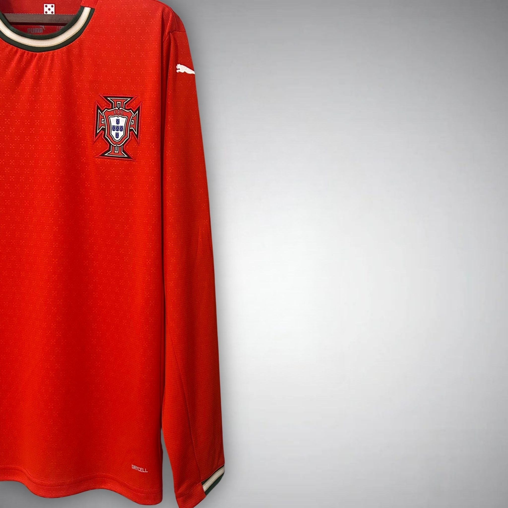 2025 Portugal Home Long Sleeve Kit - Premium Quality Jersey at FootballPrestige.com