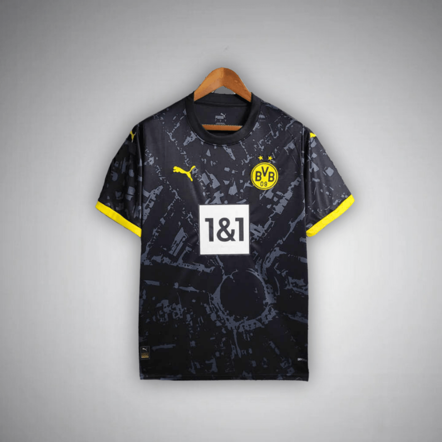 23/24 Borussia Dortmund Away Kit - Premium Quality Jersey at FootballPrestige.com