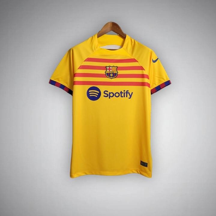 Barcelona Yellow Jersey Barcelona 4th Jersey 23/24 FC Barcelona