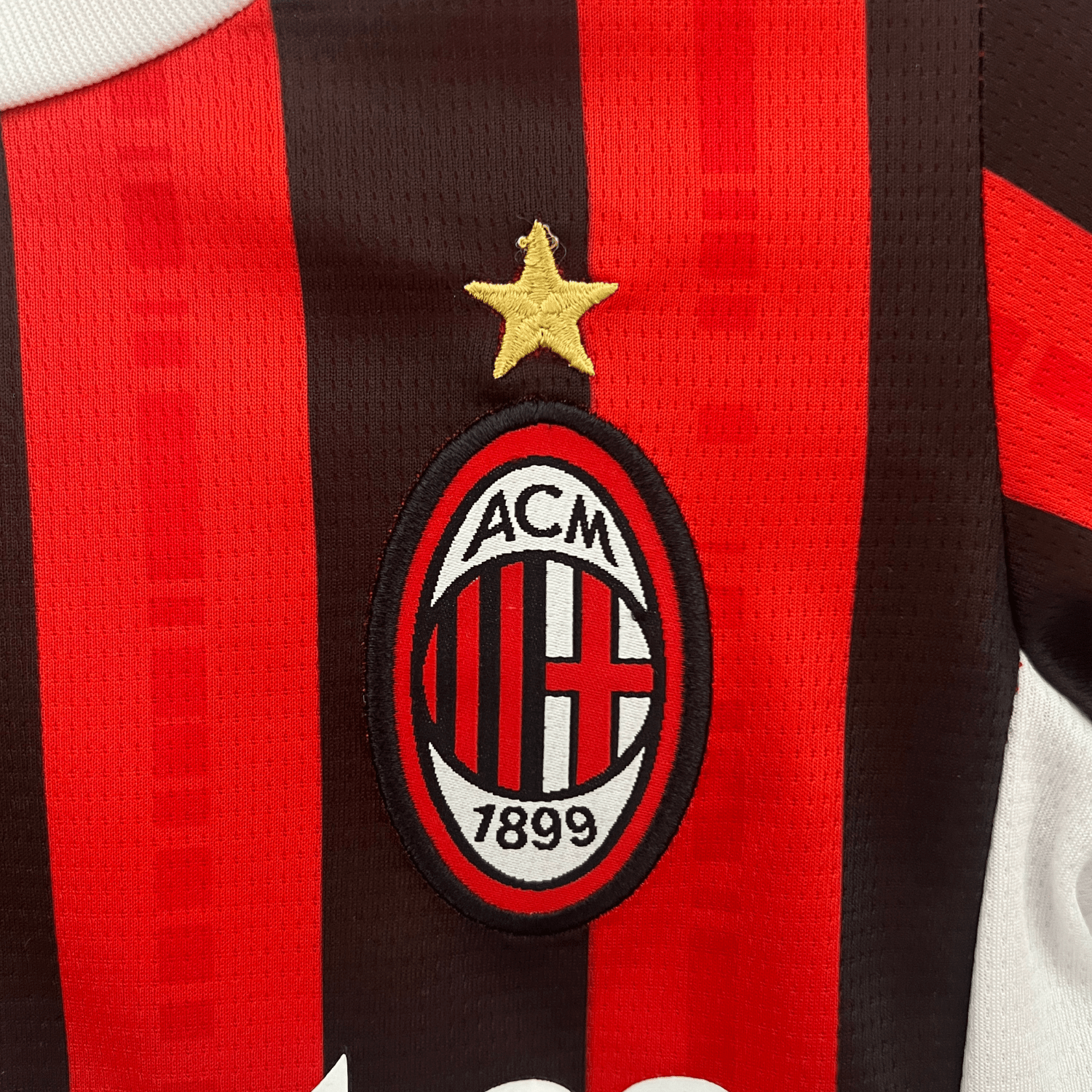 24/25 AC Milan Home Kids Size Kit - Premium Quality Jersey at FootballPrestige.com