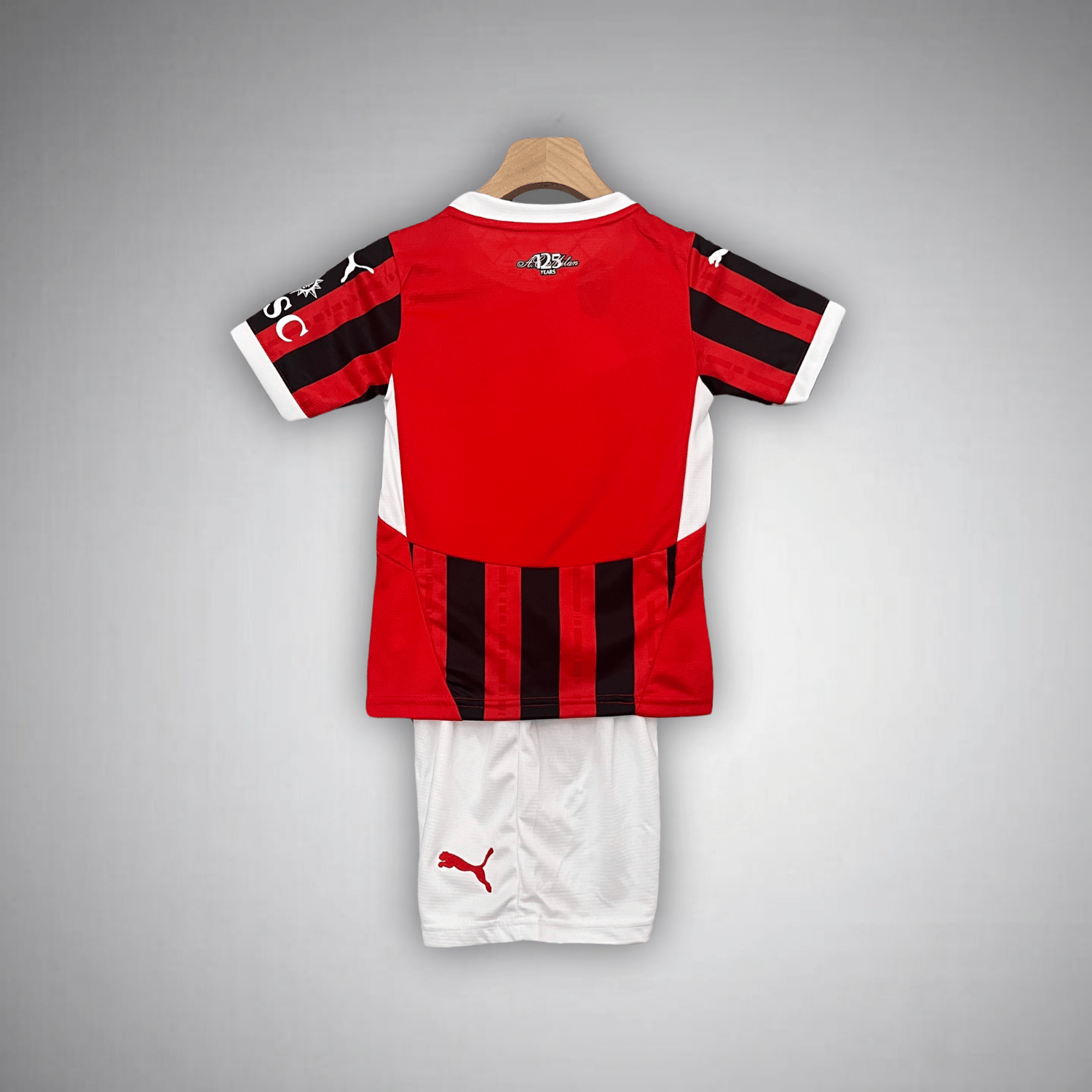 24/25 AC Milan Home Kids Size Kit - Premium Quality Jersey at FootballPrestige.com