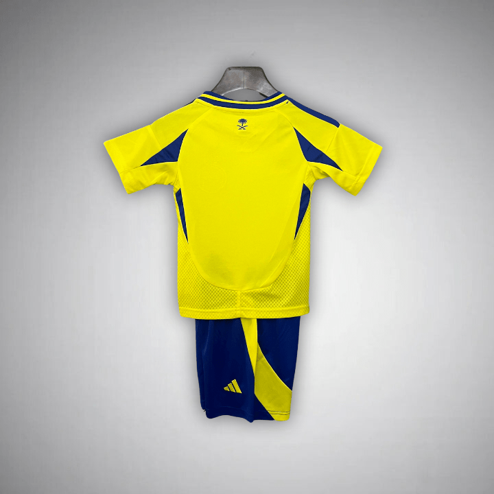 24/25 Al - Nassr Home Kids Size Kit - Premium Quality Jersey at FootballPrestige.com