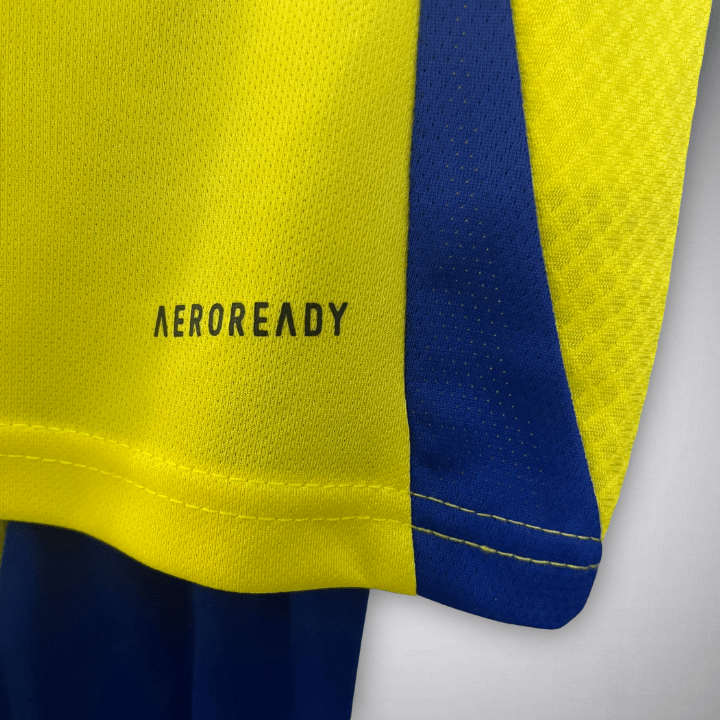 24/25 Al - Nassr Home Kids Size Kit - Premium Quality Jersey at FootballPrestige.com