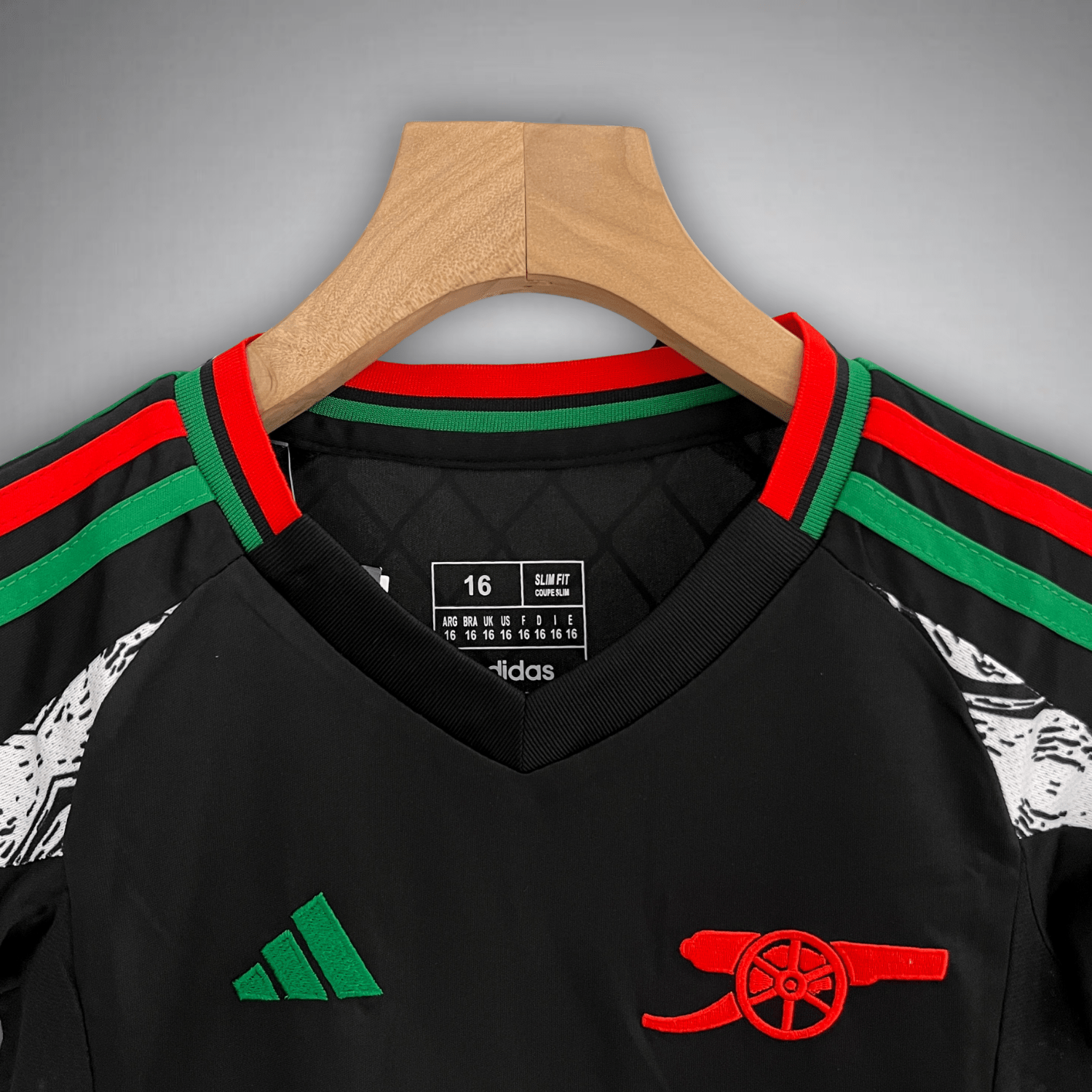 24/25 Arsenal Away Kids Size Kit - Premium Quality Jersey at FootballPrestige.com