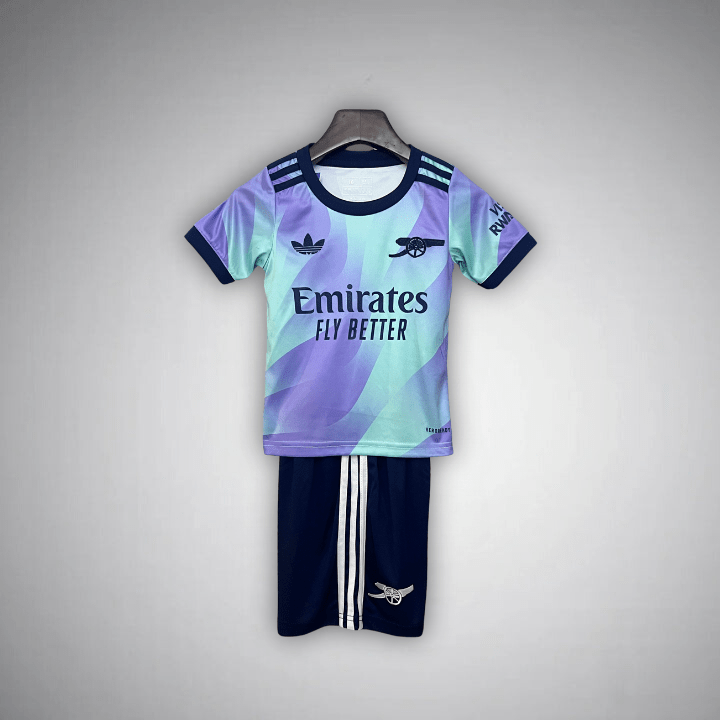 24/25 Arsenal Third Kids Size Kit - Premium Quality Jersey at FootballPrestige.com