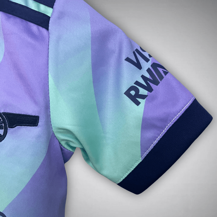 24/25 Arsenal Third Kids Size Kit - Premium Quality Jersey at FootballPrestige.com