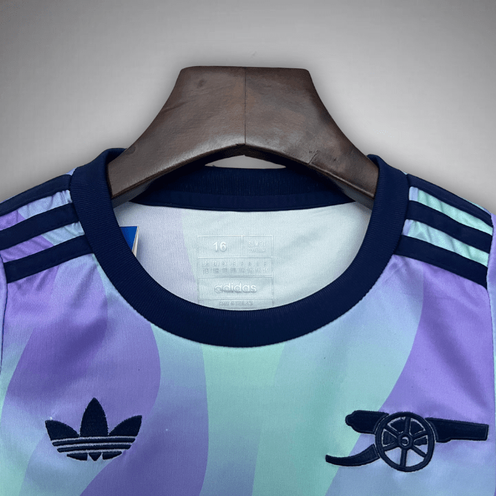 24/25 Arsenal Third Kids Size Kit - Premium Quality Jersey at FootballPrestige.com