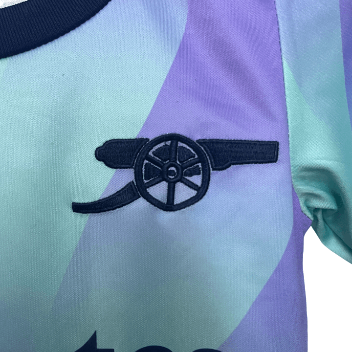 24/25 Arsenal Third Kids Size Kit - Premium Quality Jersey at FootballPrestige.com