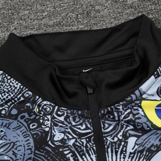 24/25 Brazil "Jesus" Premium Tracksuit - Premium Quality Jersey at FootballPrestige.com