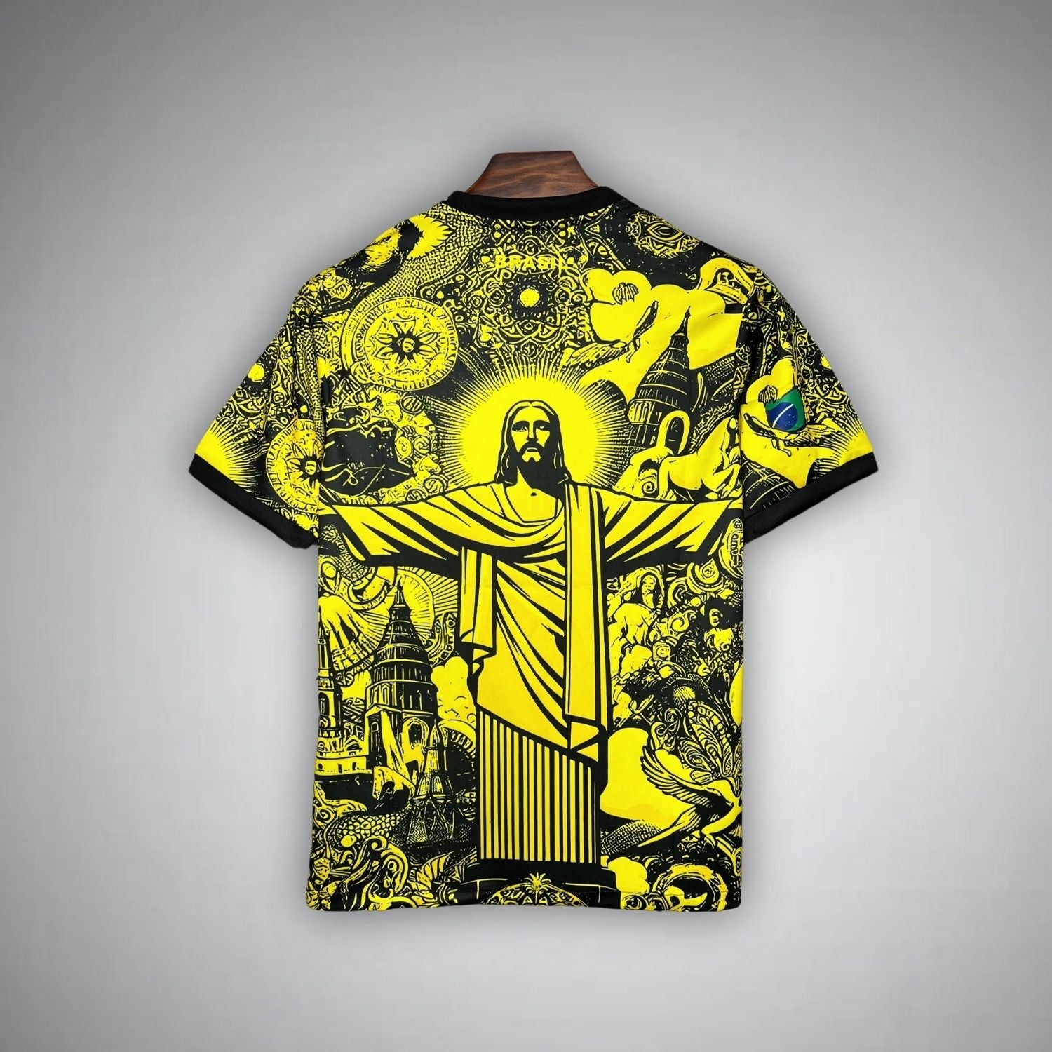 24/25 Brazil "Jesus" Premium Yellow Kit - Premium Quality Jersey at FootballPrestige.com