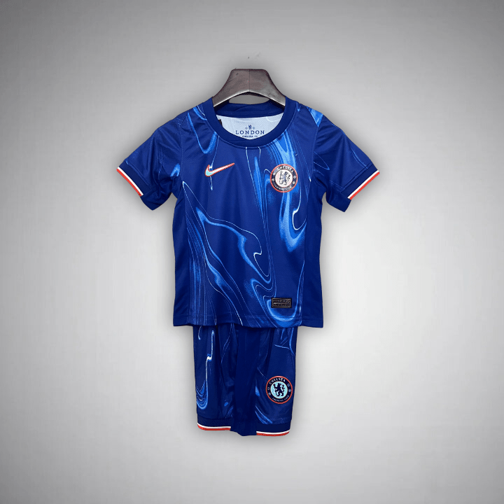24/25 Chelsea Home Kids Size Kit - Premium Quality Jersey at FootballPrestige.com