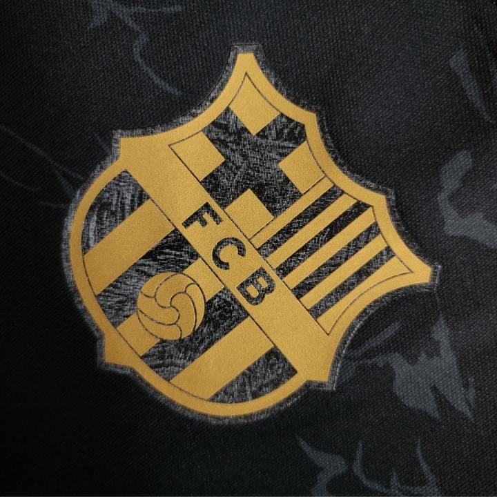 24/25 FC Barcelona "Golden Knight" Premium Kit - Premium Quality Jersey at FootballPrestige.com