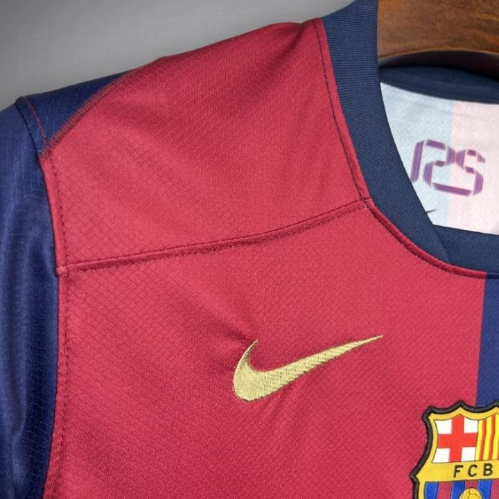 24/25 FC Barcelona Home Premium Kit - Premium Quality Jersey at FootballPrestige.com