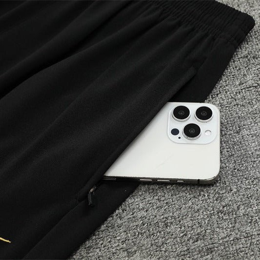 24/25 FC Barcelona Training Kids Size Gold Tracksuit - Premium Quality Jersey at FootballPrestige.com