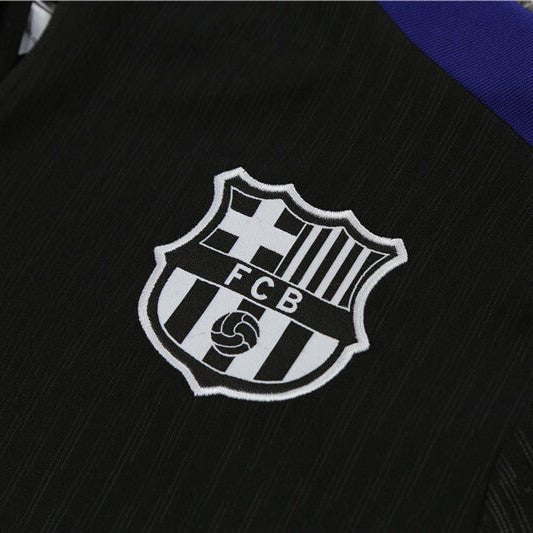 24/25 FC Barcelona Training Kids Size Tracksuit - Premium Quality Jersey at FootballPrestige.com