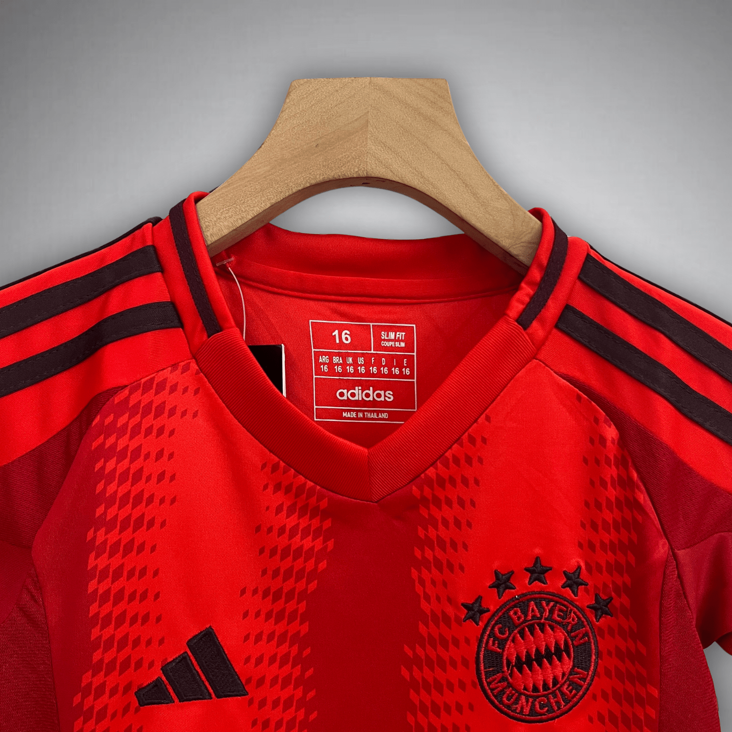 24/25 FC Bayern Home Kids Size Kit - Premium Quality Jersey at FootballPrestige.com