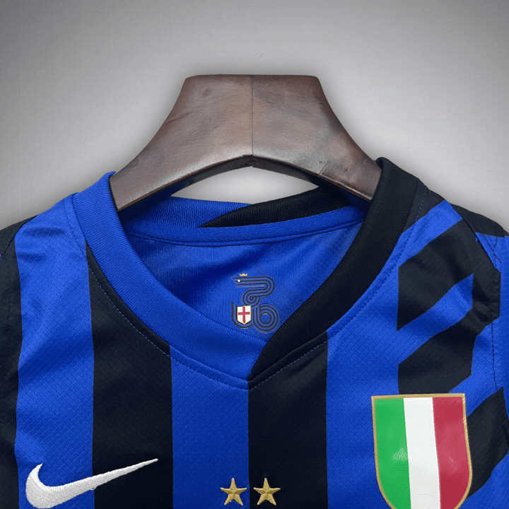 24/25 Inter Milan Home Kids Size Kit - Premium Quality Jersey at FootballPrestige.com