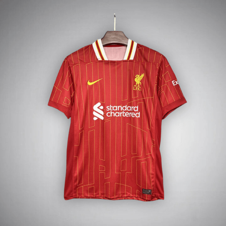 24/25 Liverpool Home Kit - Premium Quality Jersey at FootballPrestige.com
