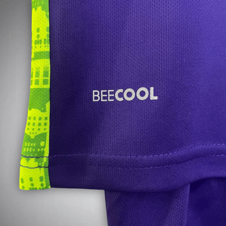 24/25 Málaga Away Kids Size Kit - Premium Quality Jersey at FootballPrestige.com