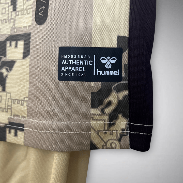 24/25 Málaga Third Away Kids Size Kit - Premium Quality Jersey at FootballPrestige.com