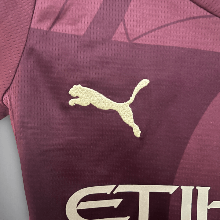 24/25 Manchester City Third Kids Size Kit - Premium Quality Jersey at FootballPrestige.com