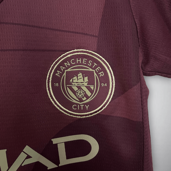 24/25 Manchester City Third Kids Size Kit - Premium Quality Jersey at FootballPrestige.com