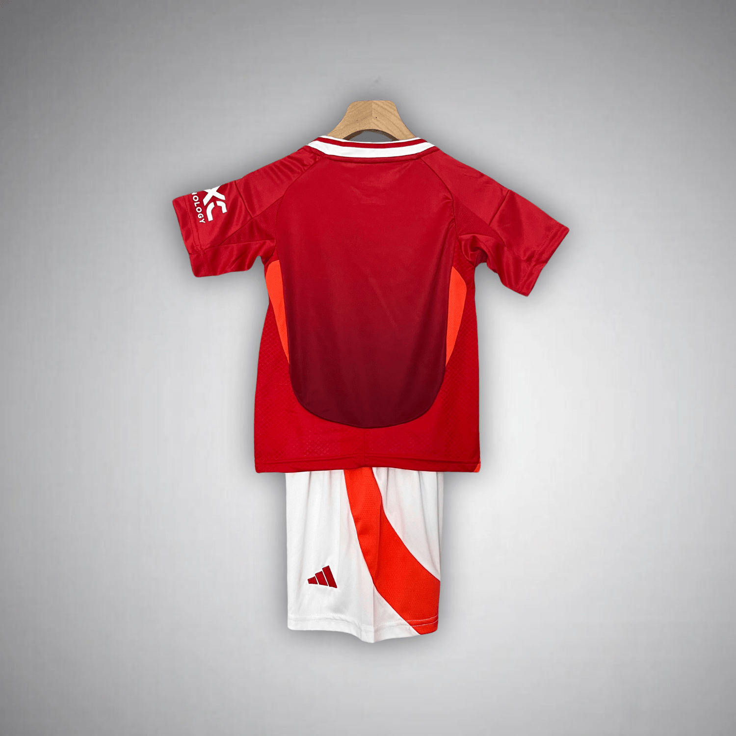 24/25 Manchester United Home Kids Size Kit - Premium Quality Jersey at FootballPrestige.com