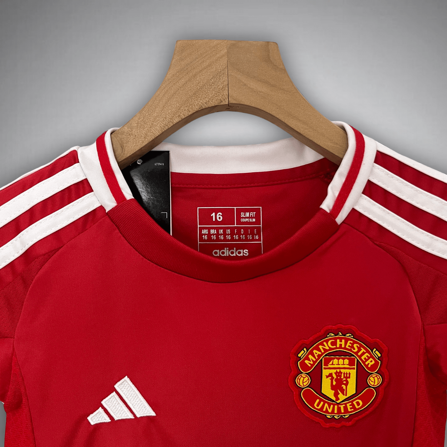 24/25 Manchester United Home Kids Size Kit - Premium Quality Jersey at FootballPrestige.com