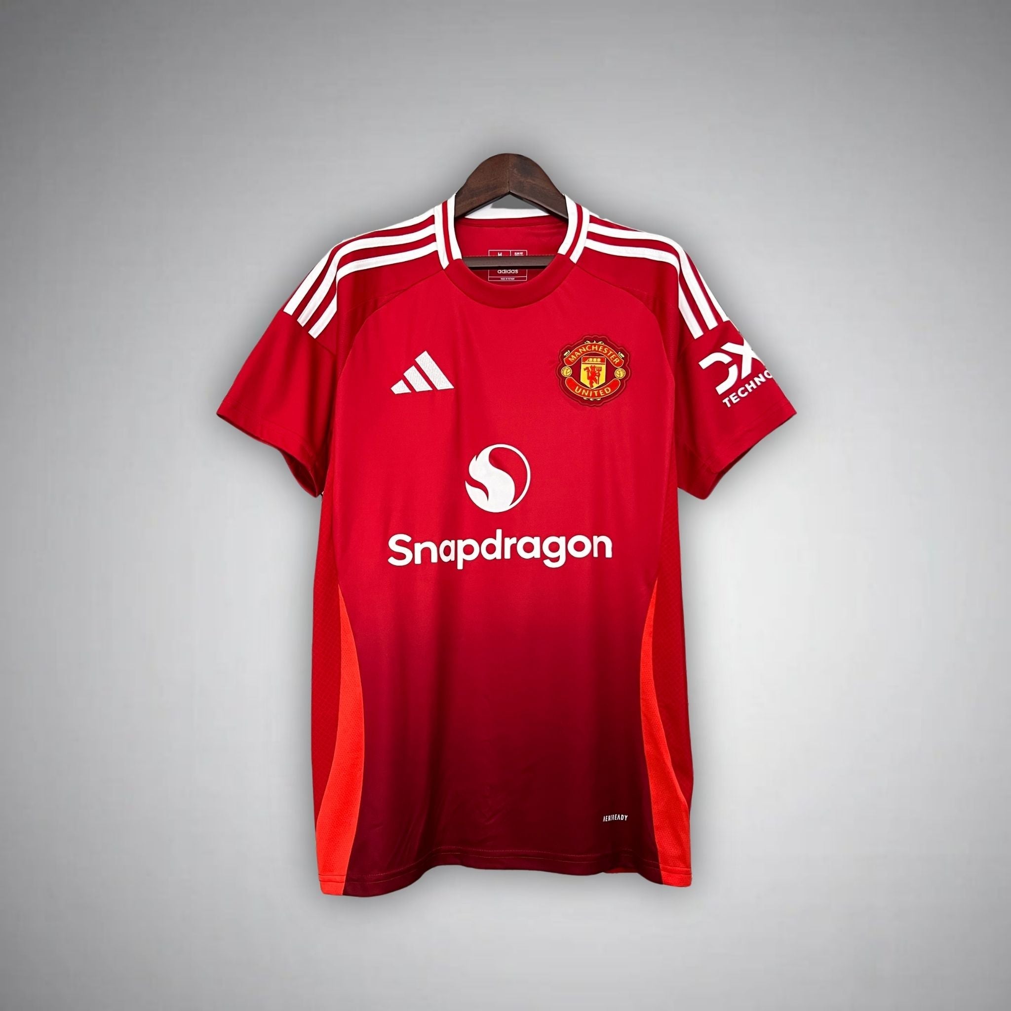 24/25 Manchester United Home Kit - Premium Quality Jersey at FootballPrestige.com
